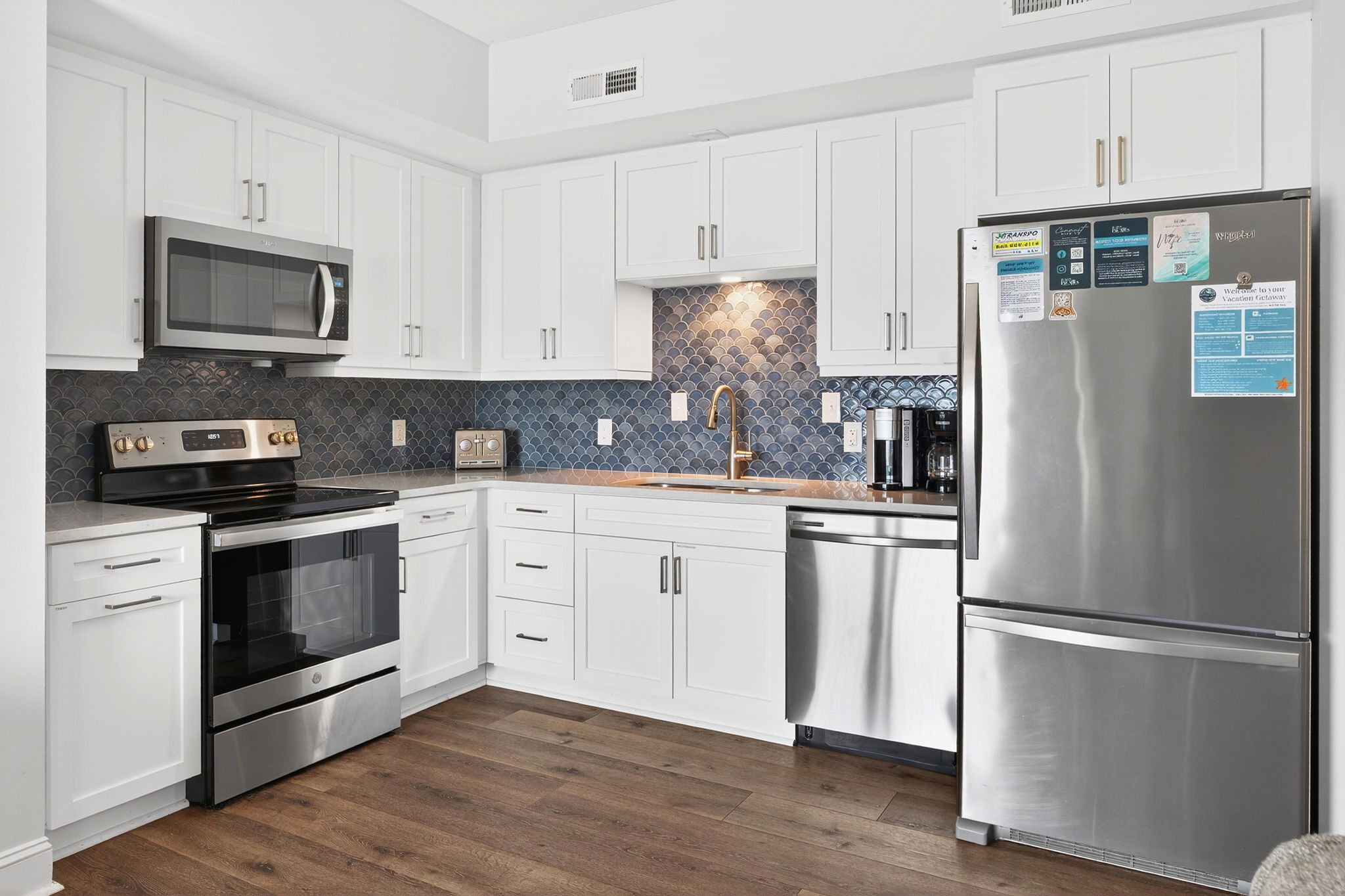 Kitchen | Crescent Moon, 301 Oceanview | Isle of Palms, SC | IOP Escapes Vacation Rentals