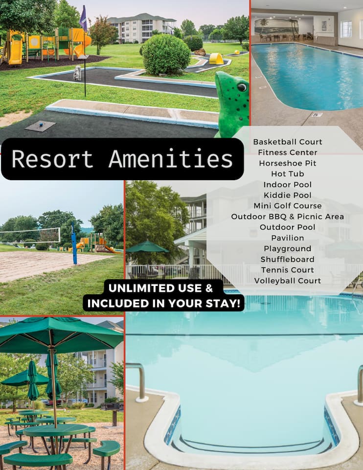 Amenities - FREE with your stay