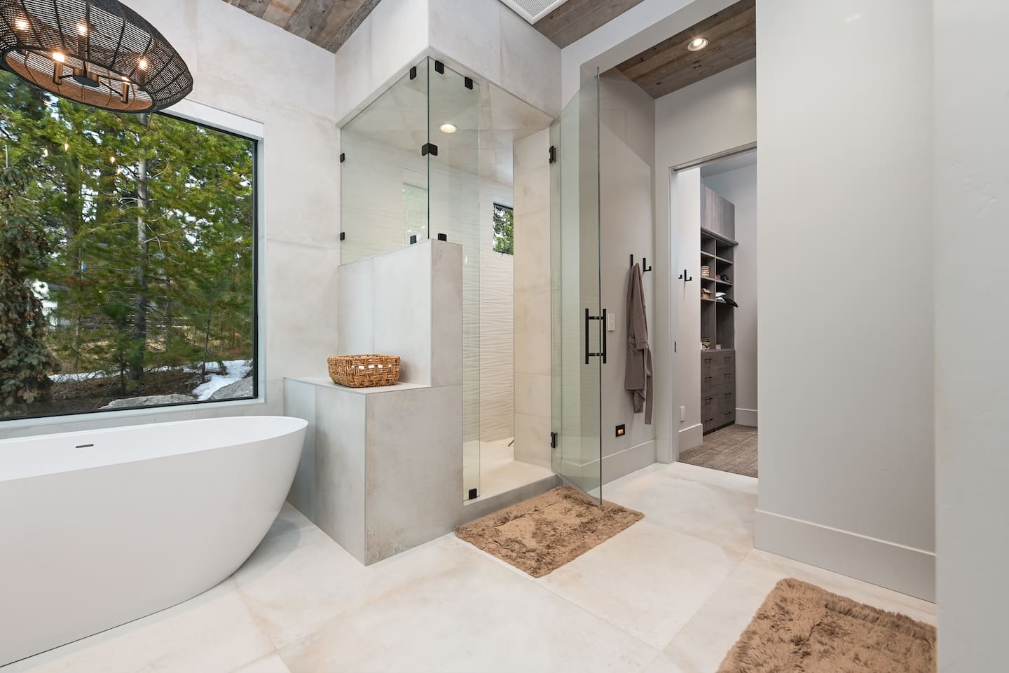 Imagine hopping out of the tub to heated floors.