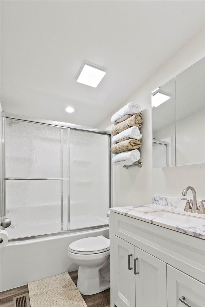 Spare bathroom vanity