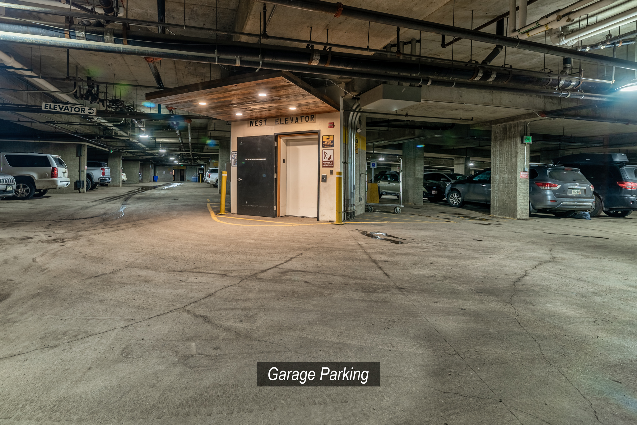 Heated Parking Garage