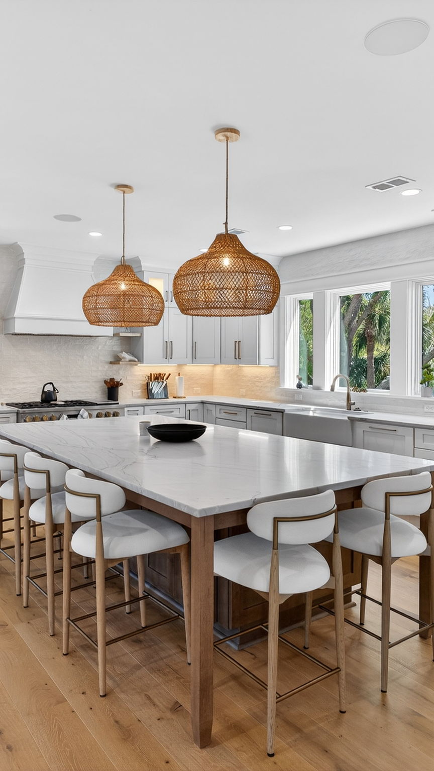 Kitchen Island | On Beach Time | 6 30th Ave, Isle of Palms, SC | IOP Escapes