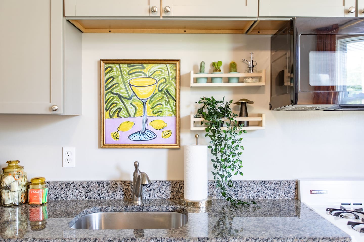 Clean and Cozy Kitchen Sink