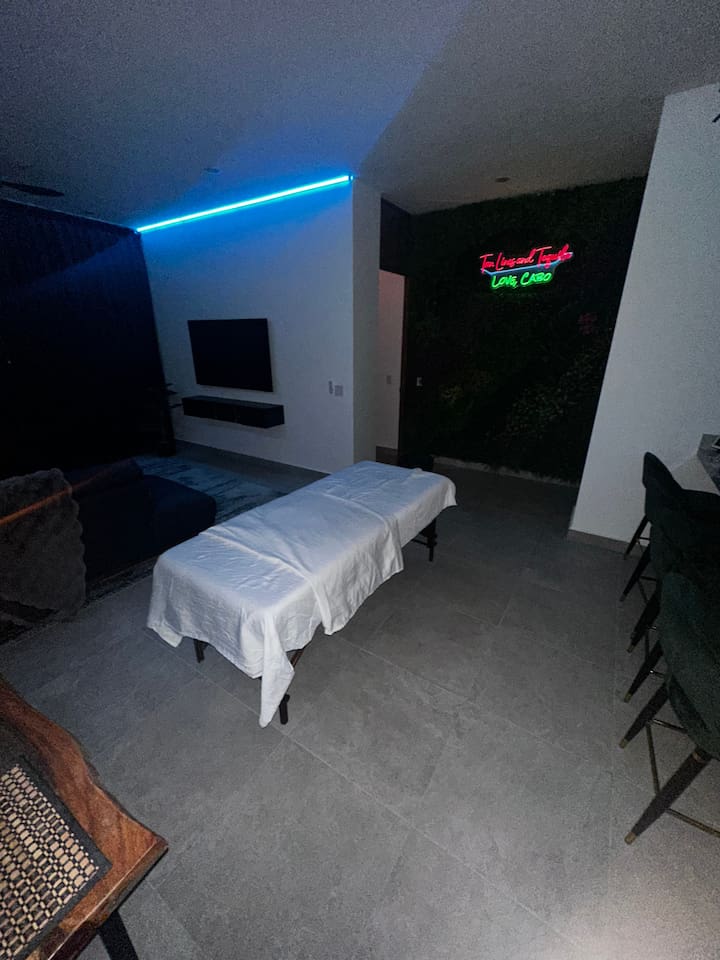 We offer in-room massage as well as additional amenity services. 