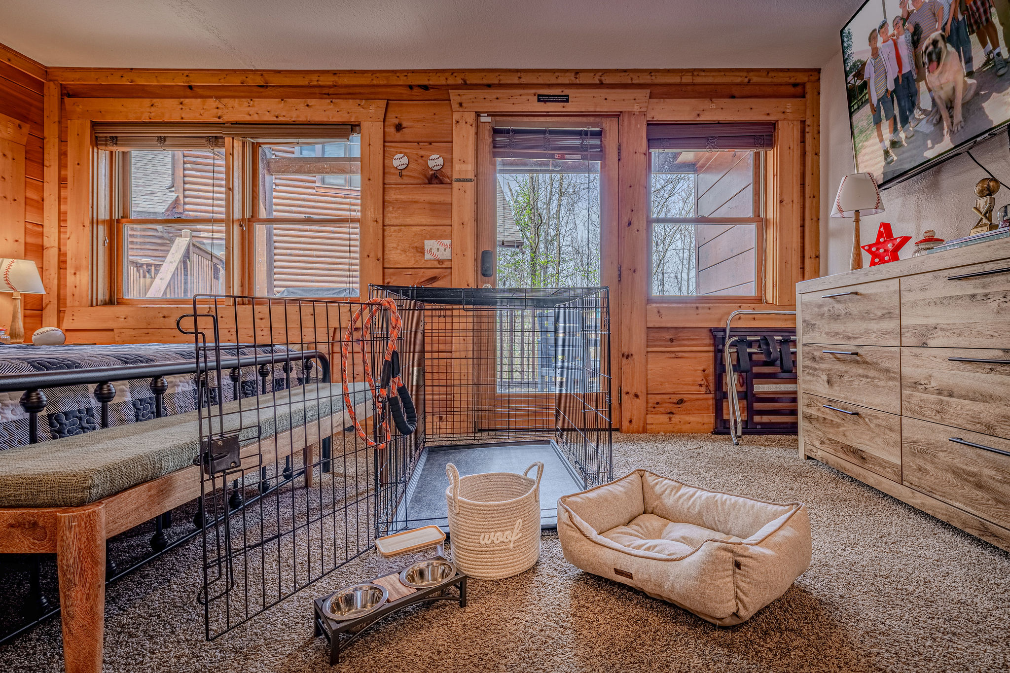 Basement family suite