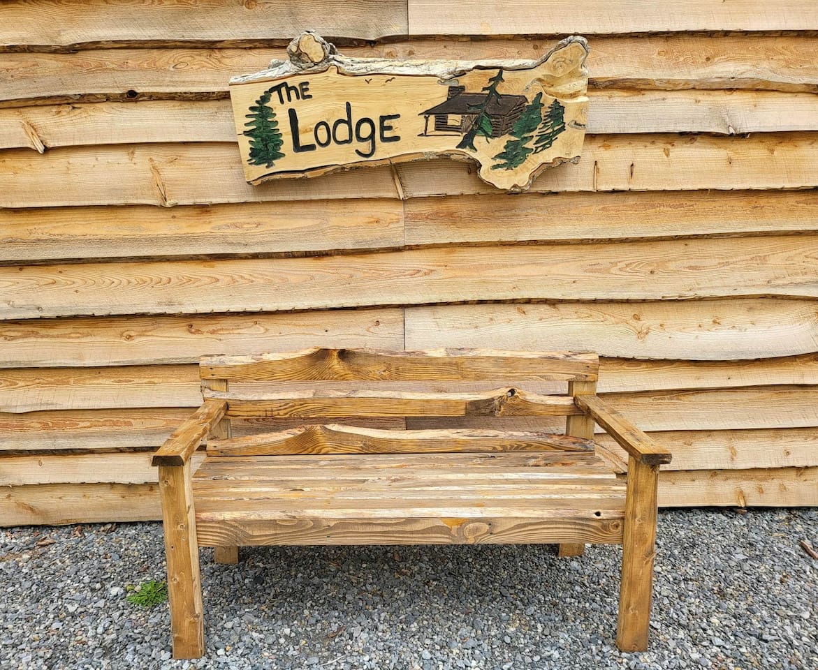 Front of Lodge