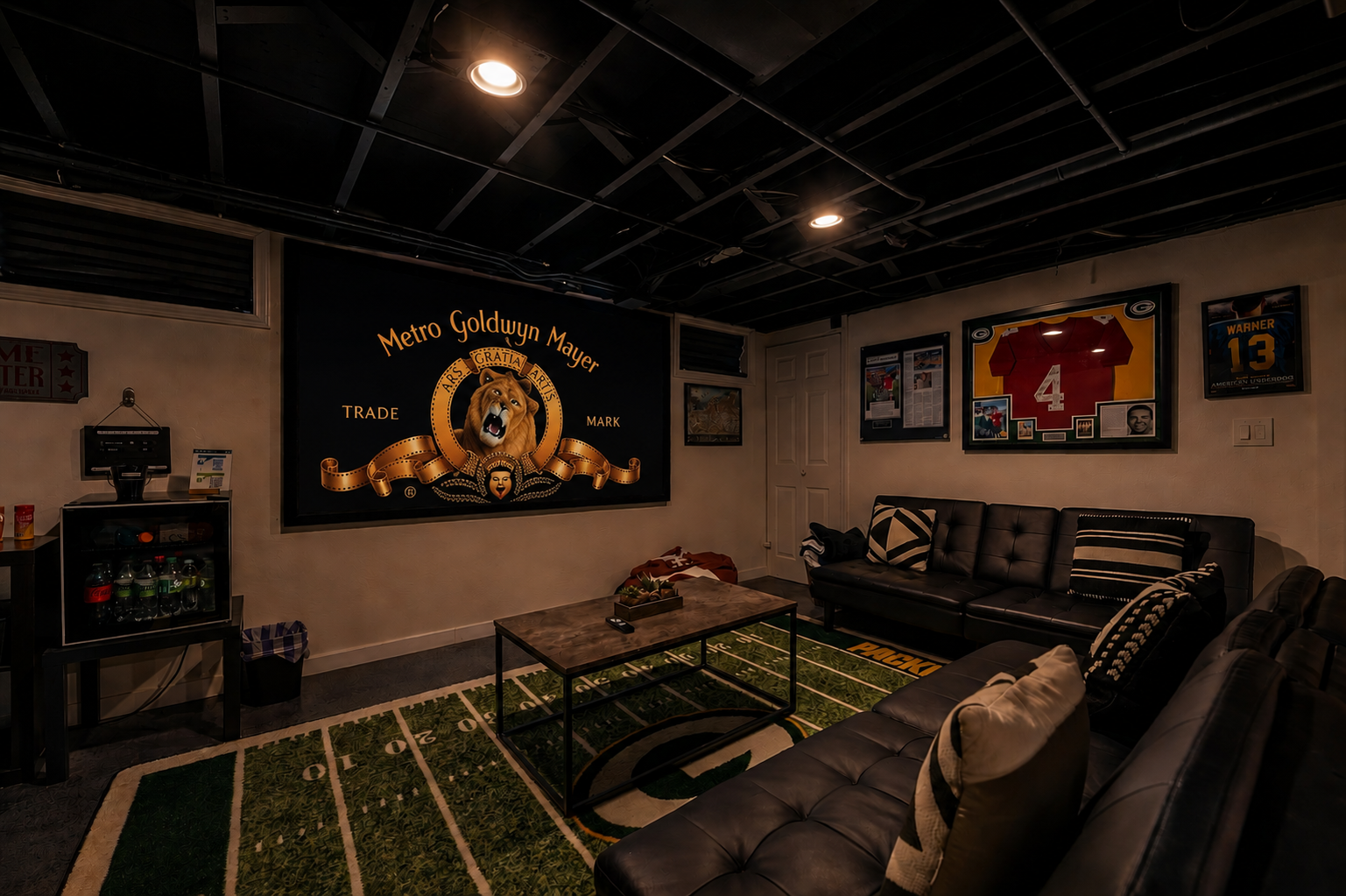 Lombardi House home theater