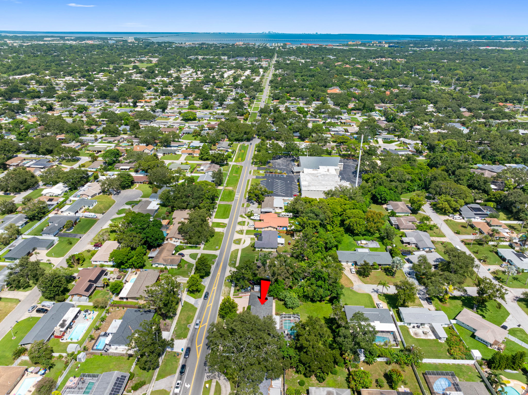 Aerial View of the Neighborhood