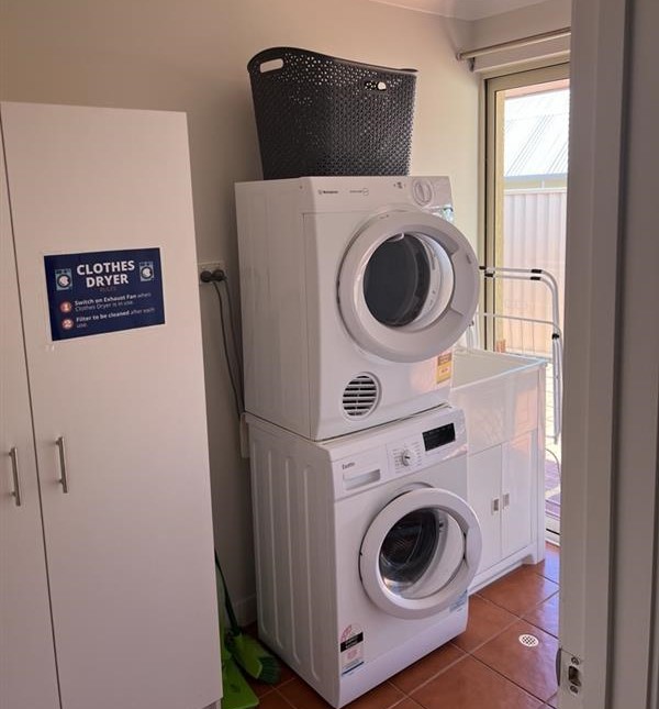 Laundry area with Washing Machine & clothes dryer