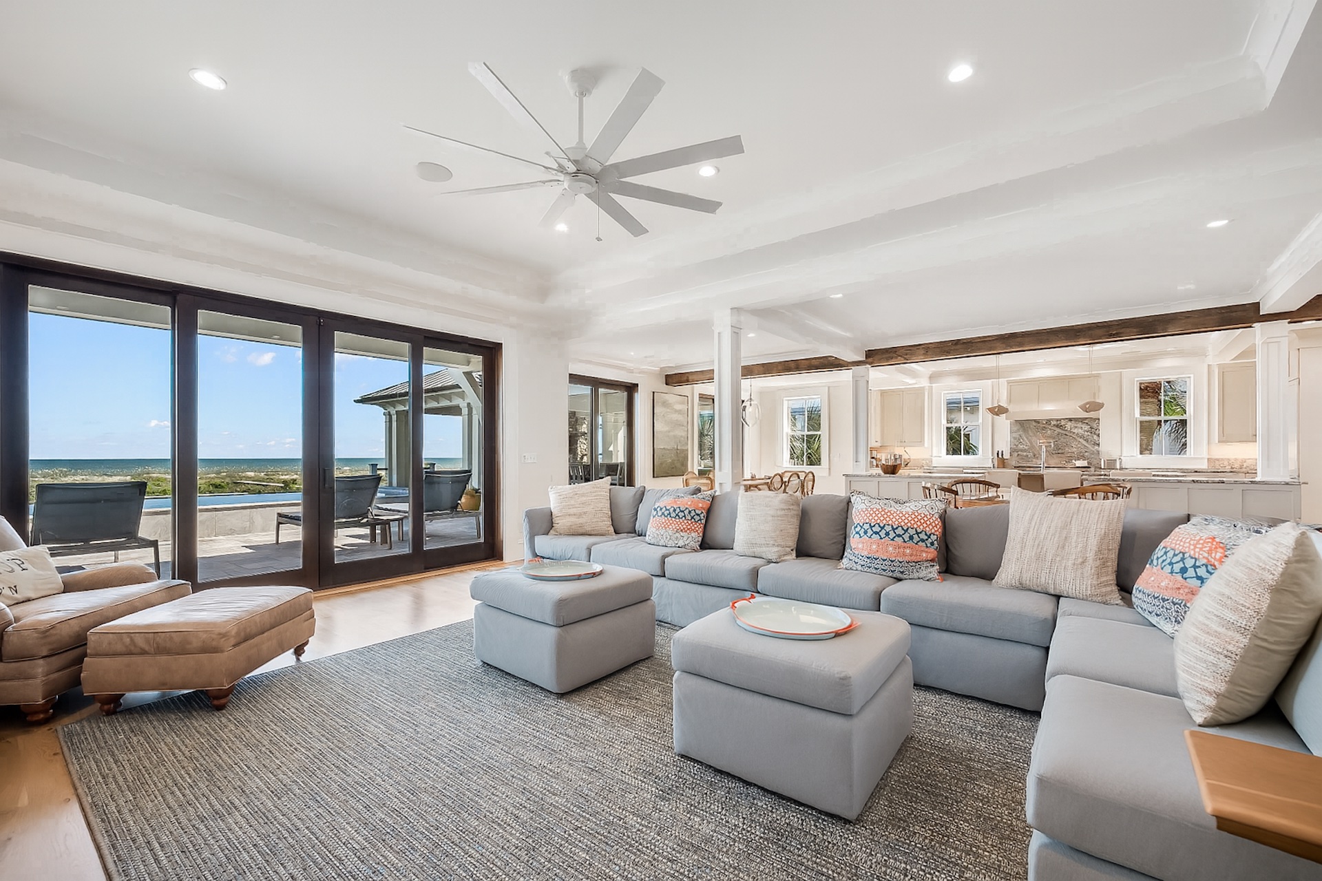 Main Living Room | Beach Shelter | 3708 Palm Blvd | Isle of Palms, SC | IOP Escapes
