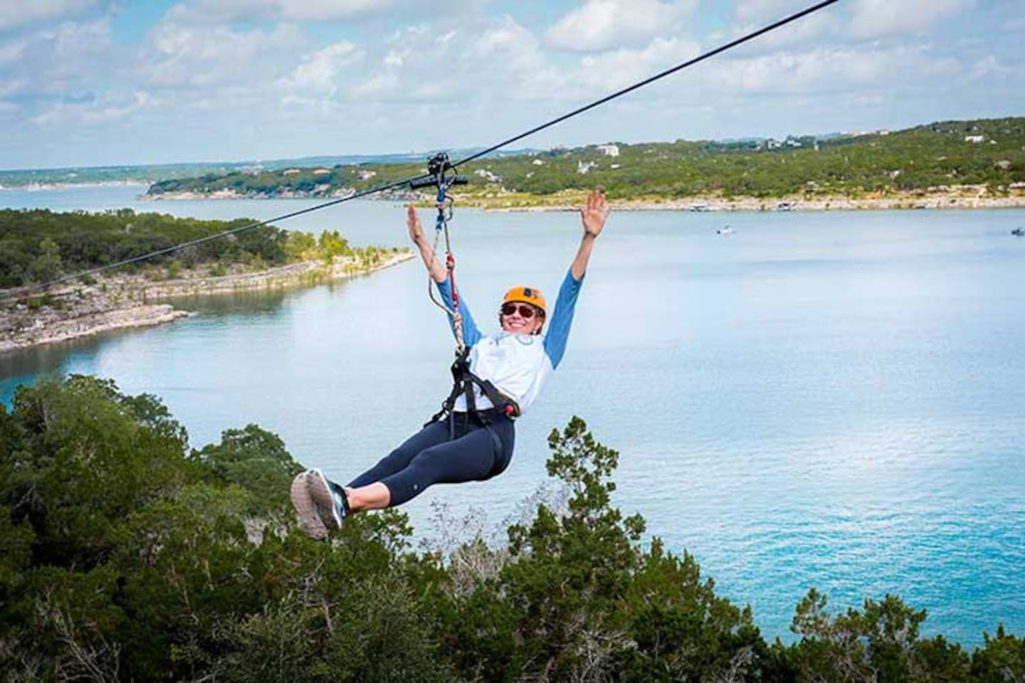 Zip Lining at Lake Travis Is One of Austin's Most Popular Activities - Seven Miles From The House