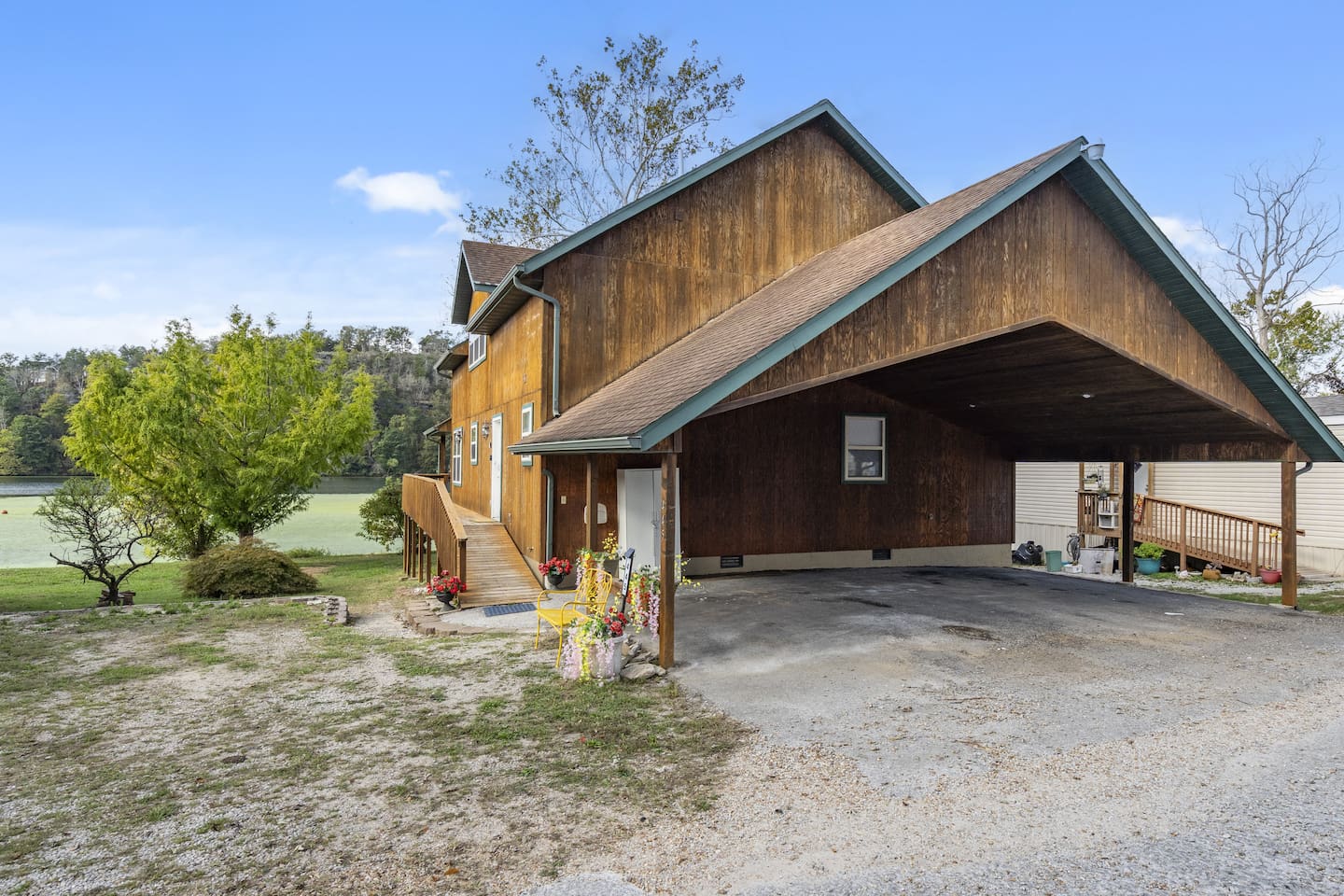 Ramp from carport to door
