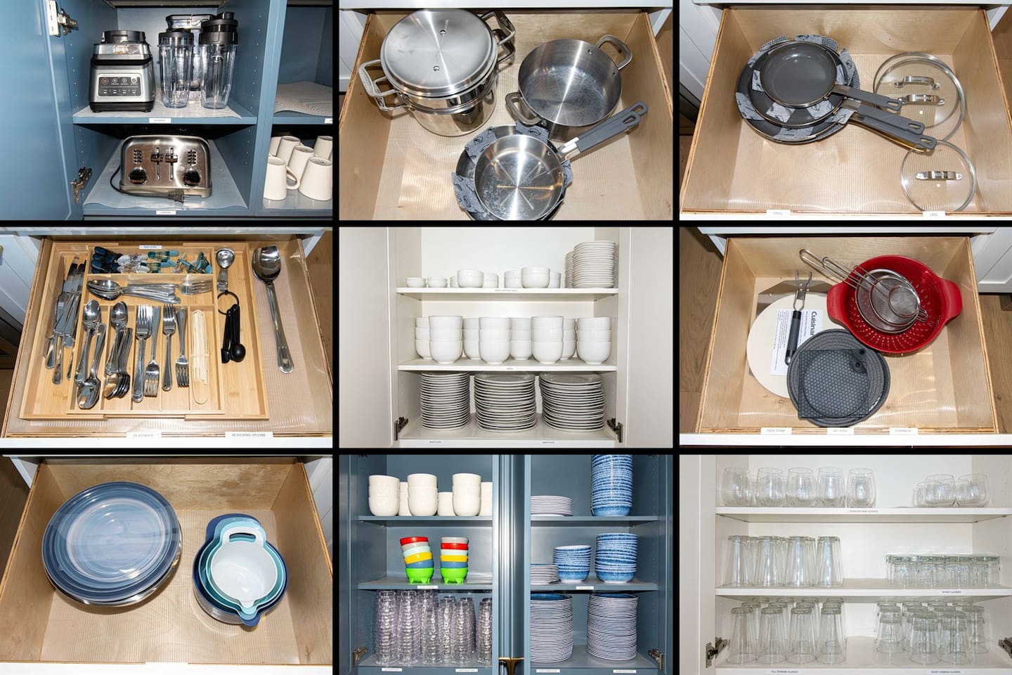 Everything you need for cooking.