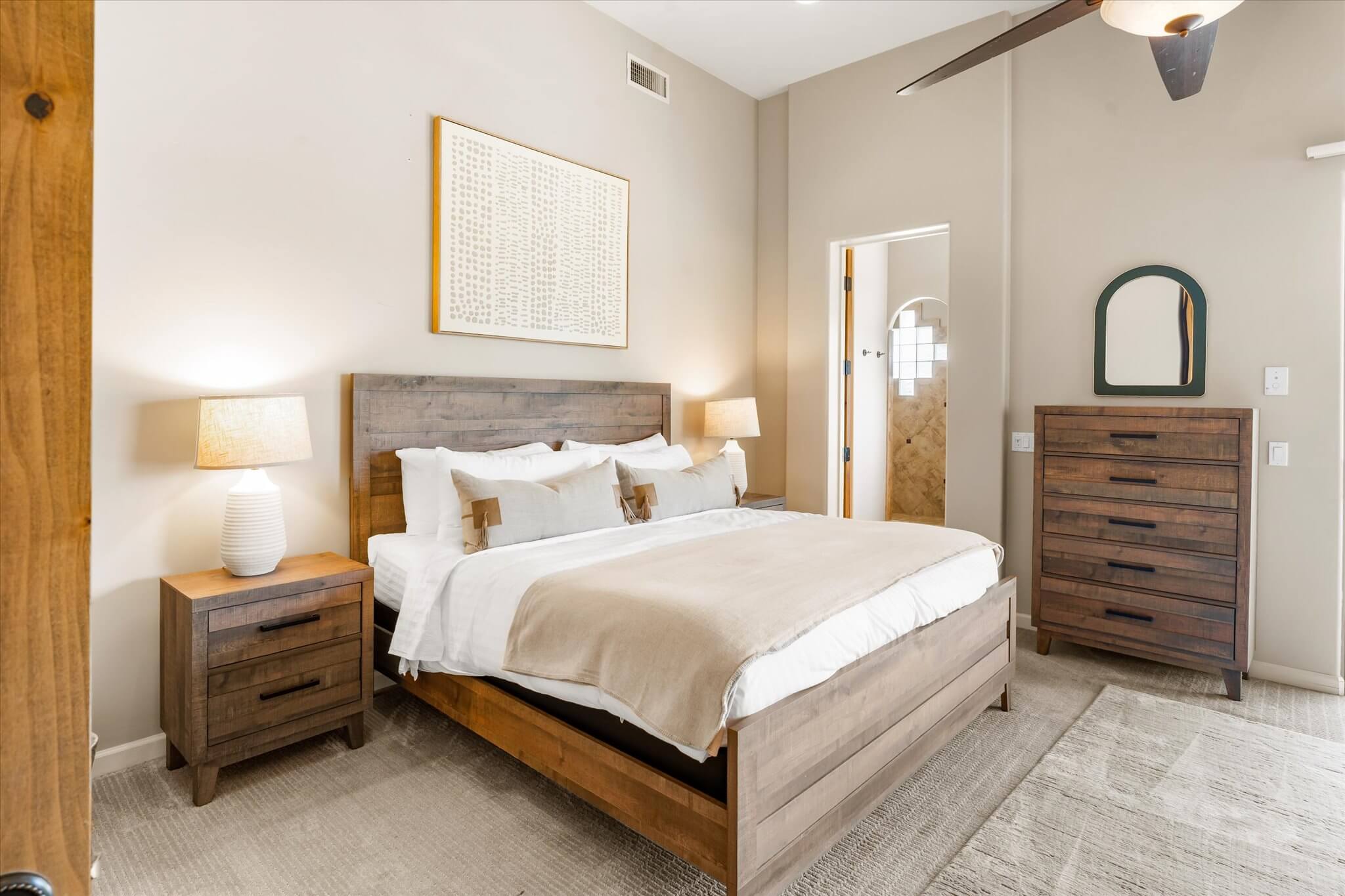 Primary King Bedroom w Private Pool Entrance
