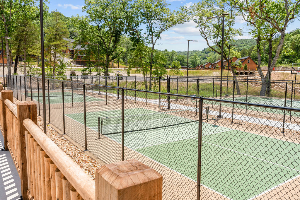Tall Timbers Camp has pickleball courts for anyone to play