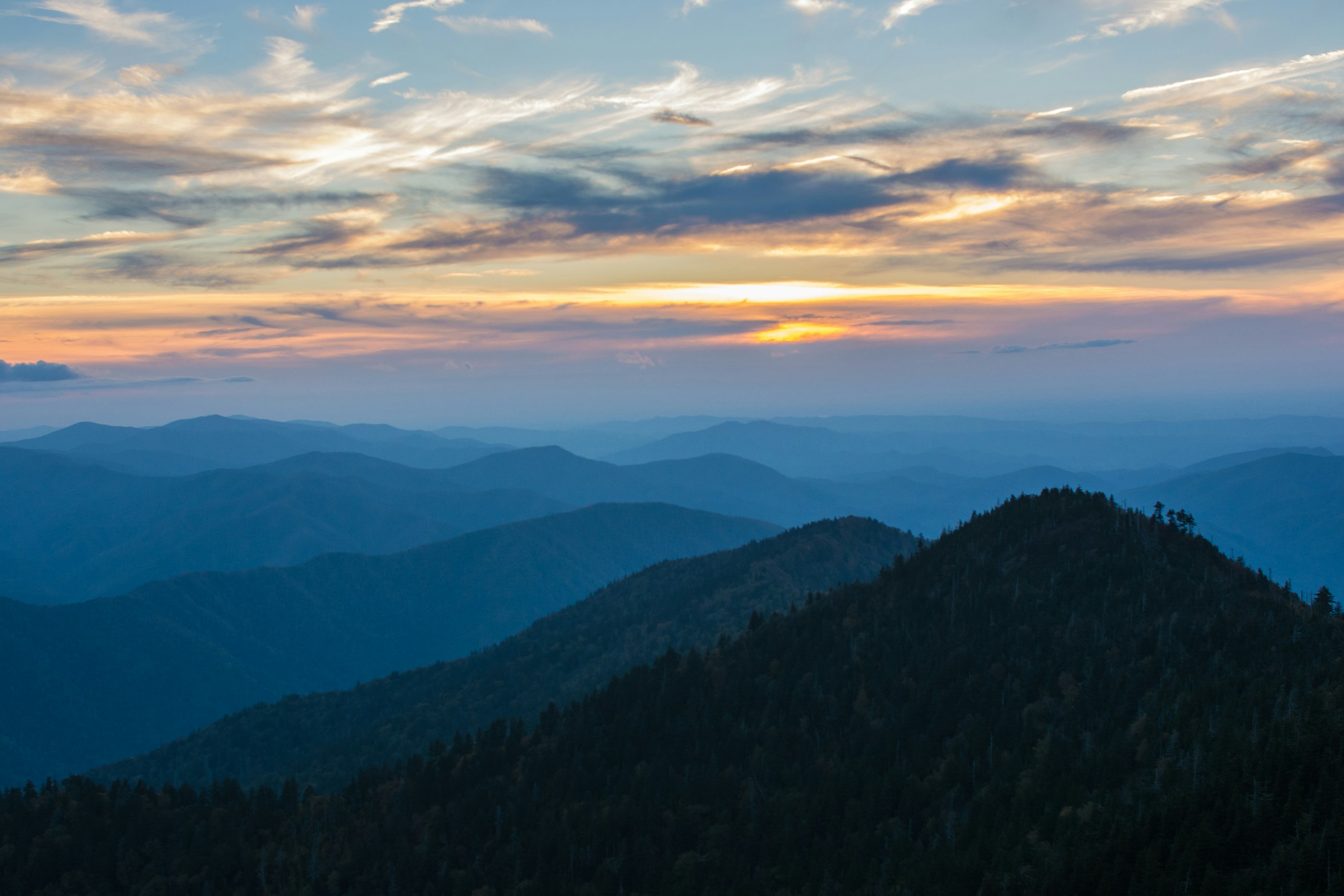 The Great Smoky Mountains!