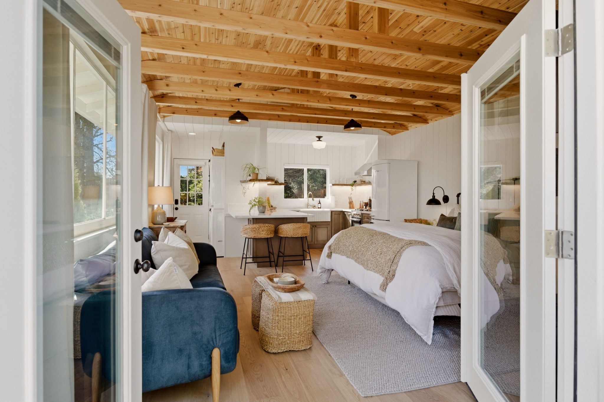 Proof that tiny can feel extraordinary—open, light-filled, and intentionally designed so every inch feels beautiful, functional, and effortlessly comfortable.