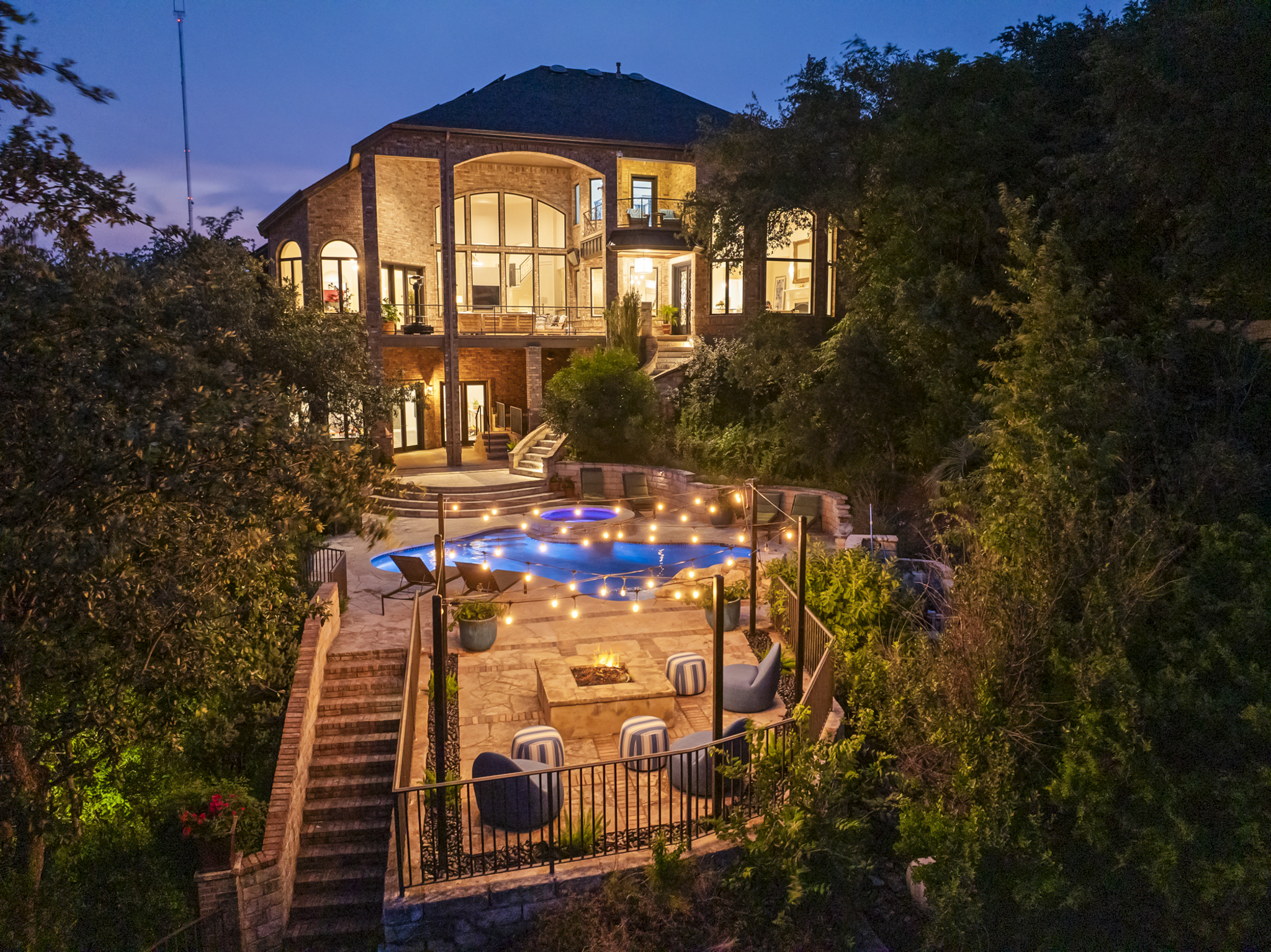 5000 sqft private estate located in the most sought after neighborhood in Austin, Texas.