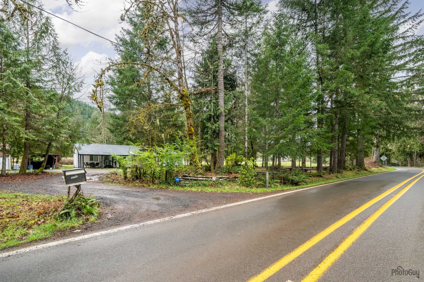 Driveway entrance