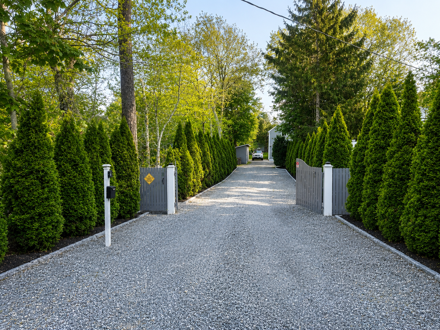 Private Gated Driveway