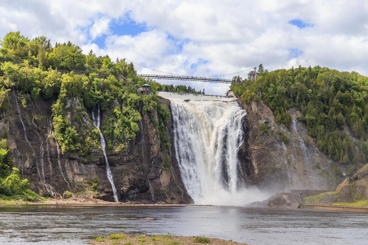La chute Montmorency, un endroit idéal à visiter pour faire du plein air !