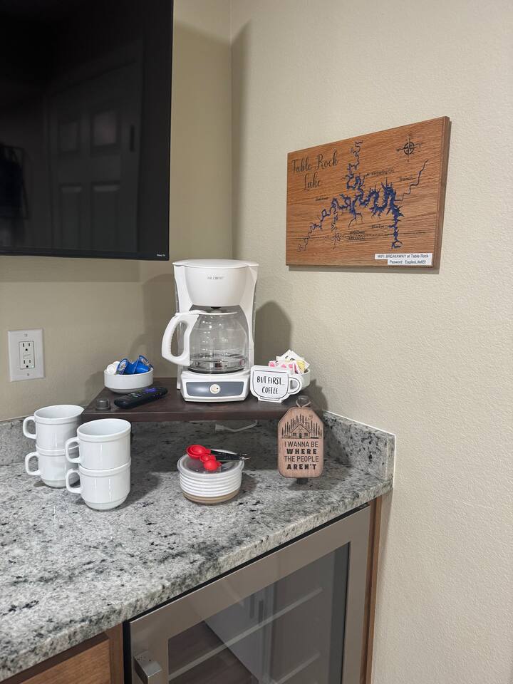 Lower level Coffee Station
