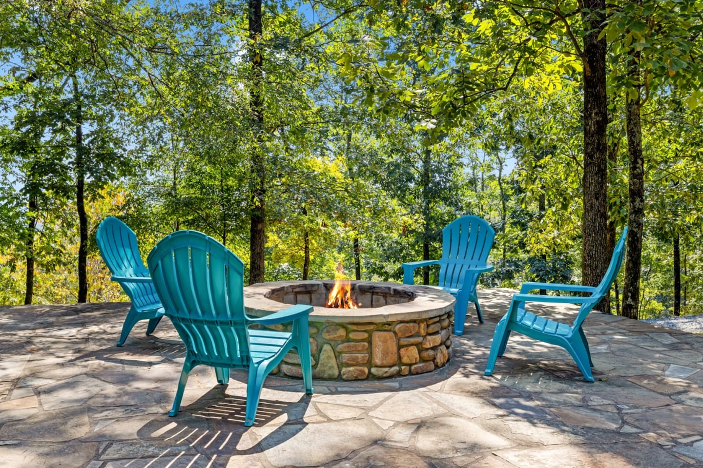 Gather by the fire pit for s’mores and starlit conversations.
