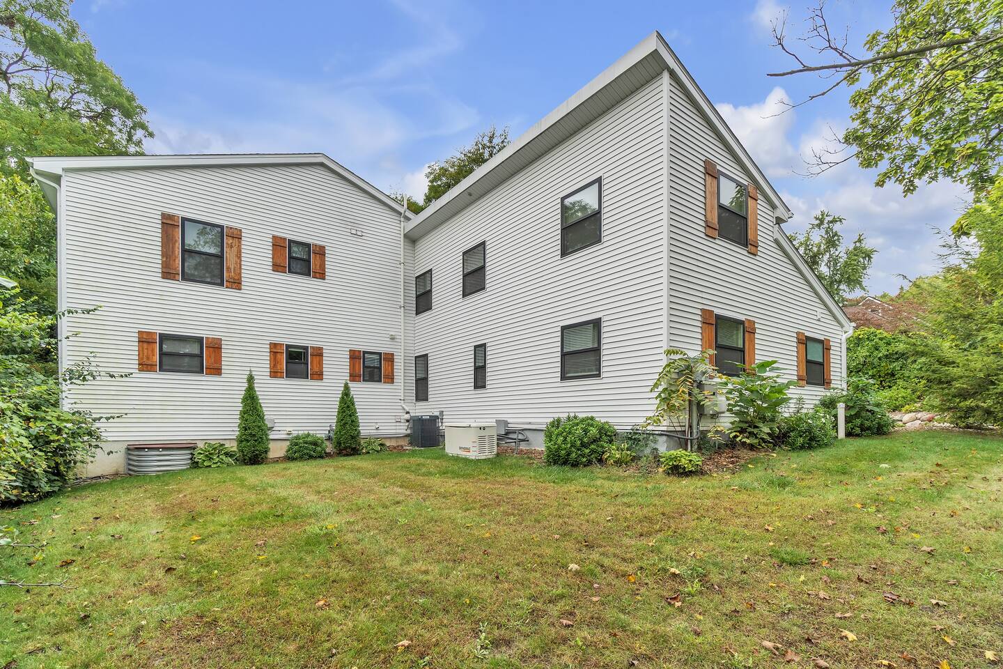 Most spacious property in the neighborhood.
