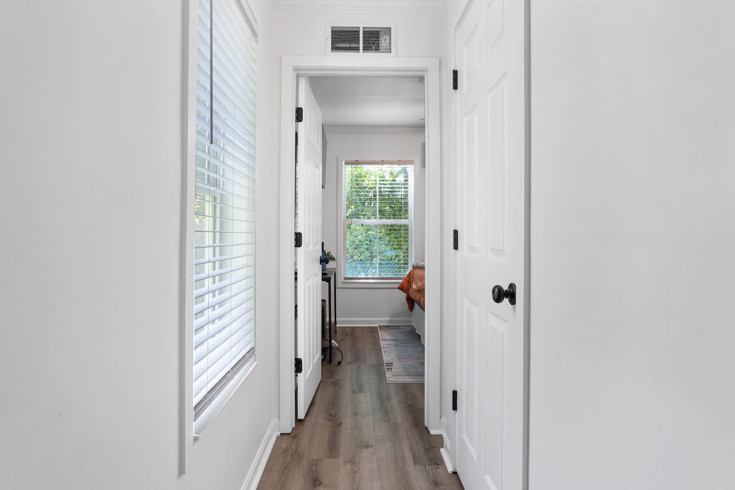 Hallway to bedroom
