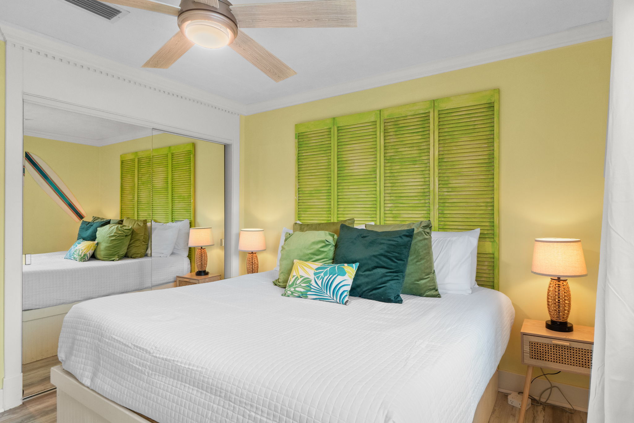 Master Bedroom with King Sized Bed and Ensuite Bathroom