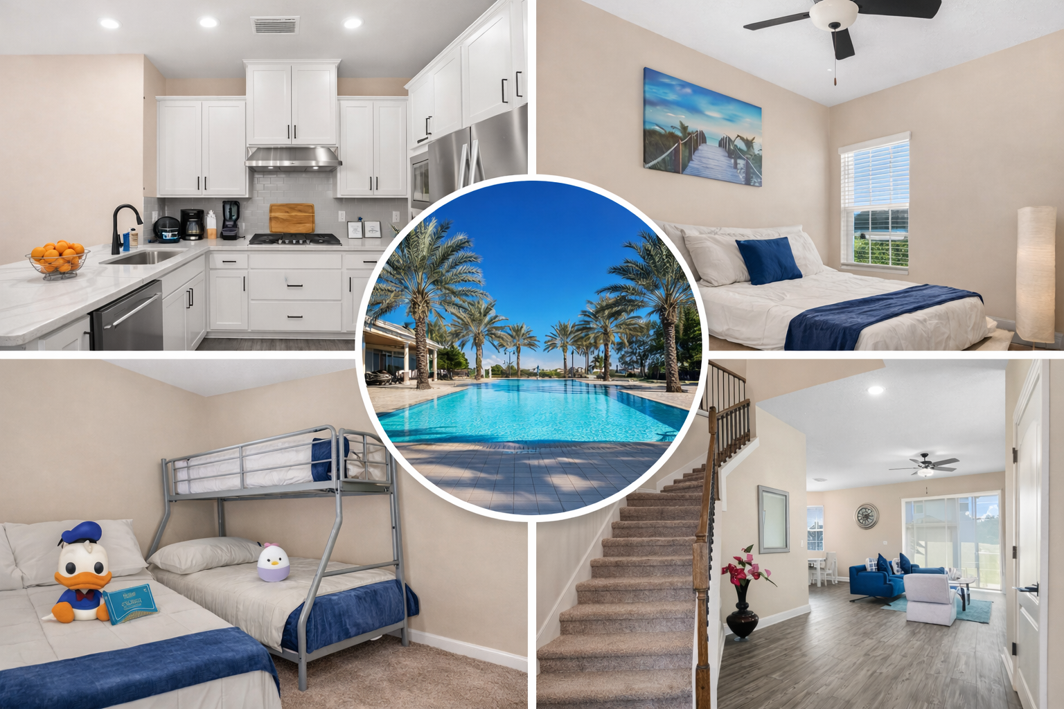 Super spacious new house at Reunion Village!