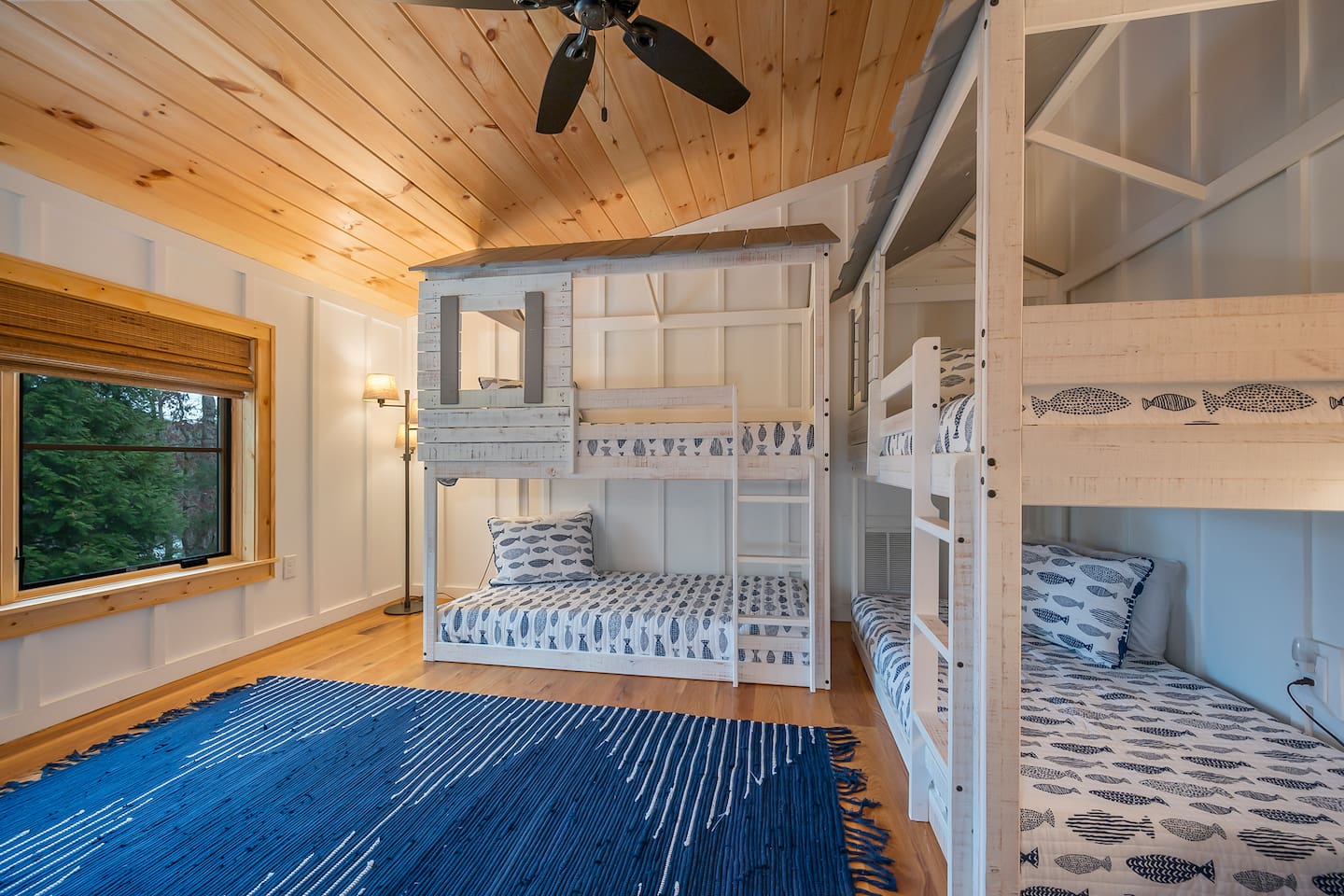 Upstairs loft with custom made bunks
3rd bedroom