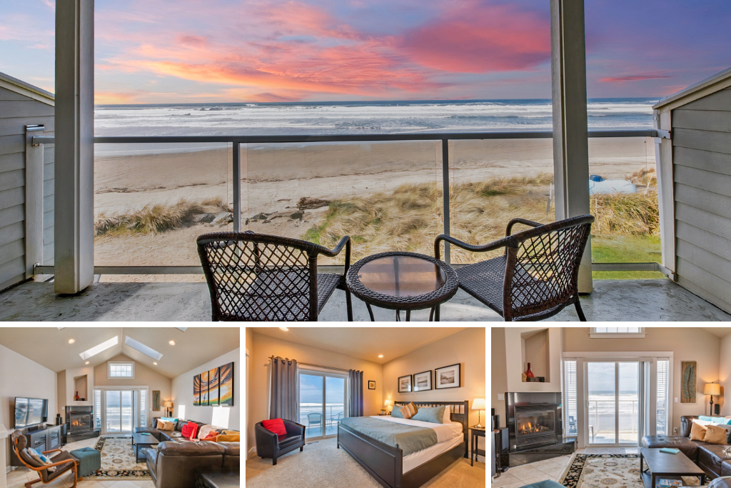 Waterfront Oceanfront Rockaway Beach House|3 BDR| Near Downtown|WIFI|W&D