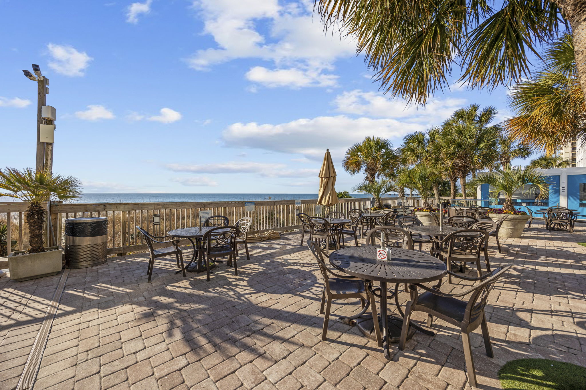 Enjoy a drink or snack from the pool bar 