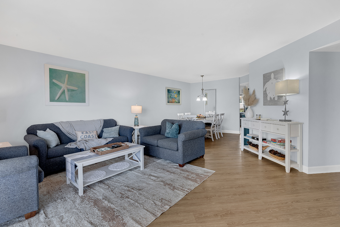 Pull out sofa in Living Room 