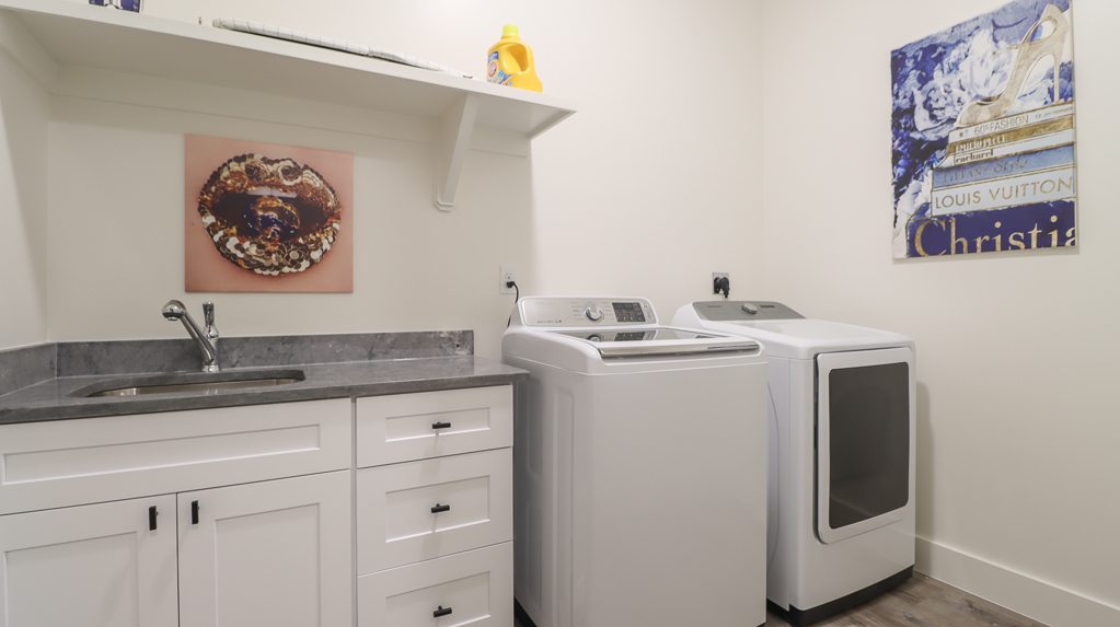 Washer and Dryer Room