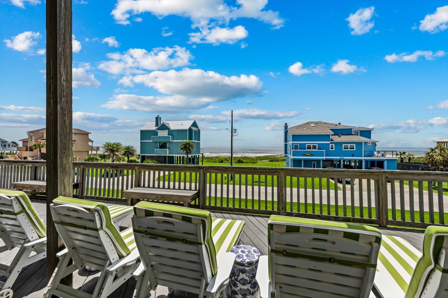 Sun bathing or Shade loving, many choices are made at Sunrise Sunset Retreat. Each bedroom has doors to decks with plenty of space to share or even retreat to for a little quiet relaxation time.