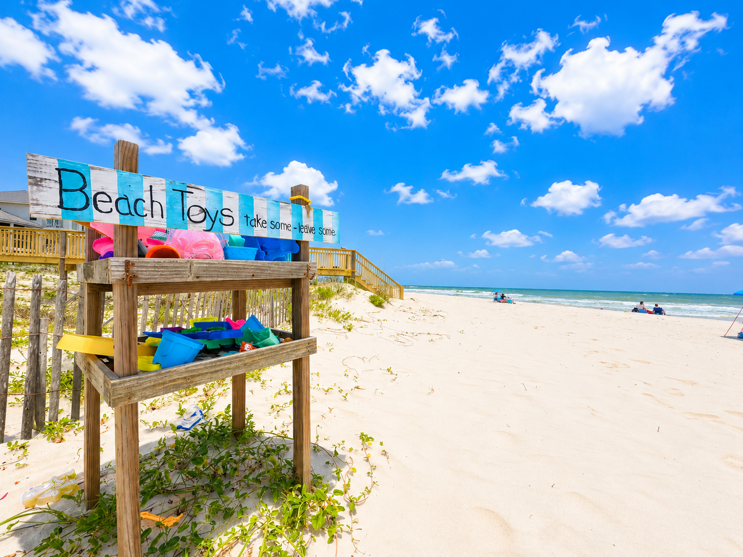 Beach toys for everyone’s convenience!