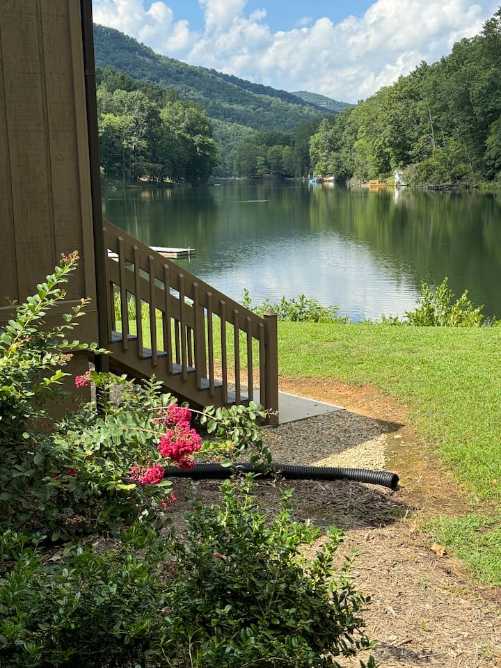View from back deck