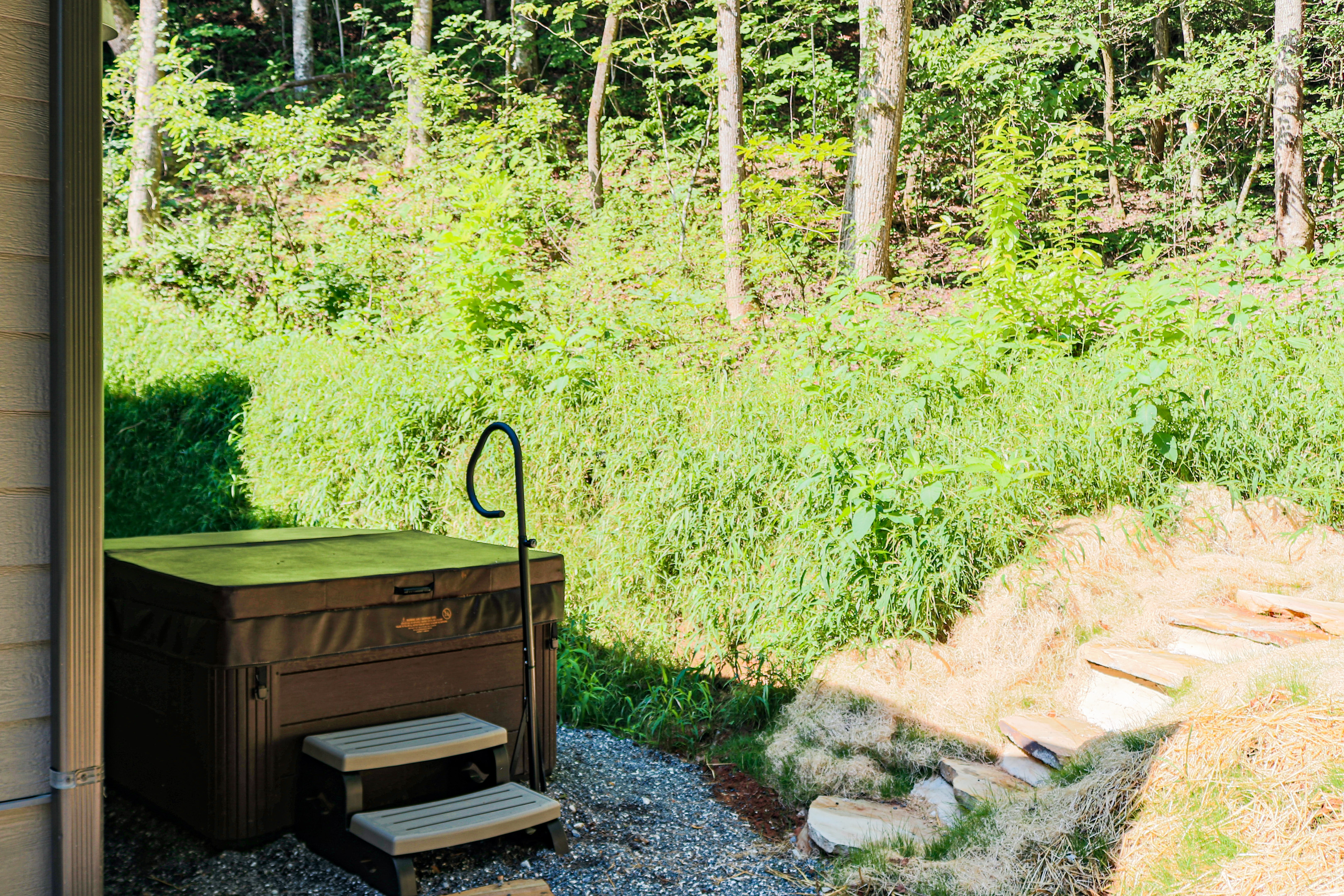 Our two person hot tub!