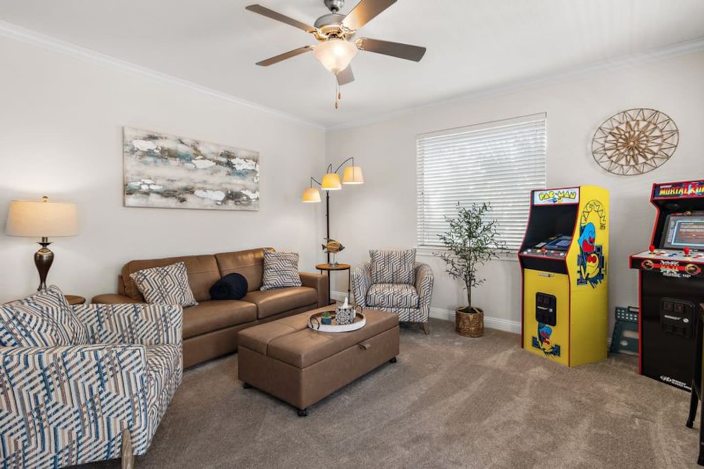 Cozy second floor living room.