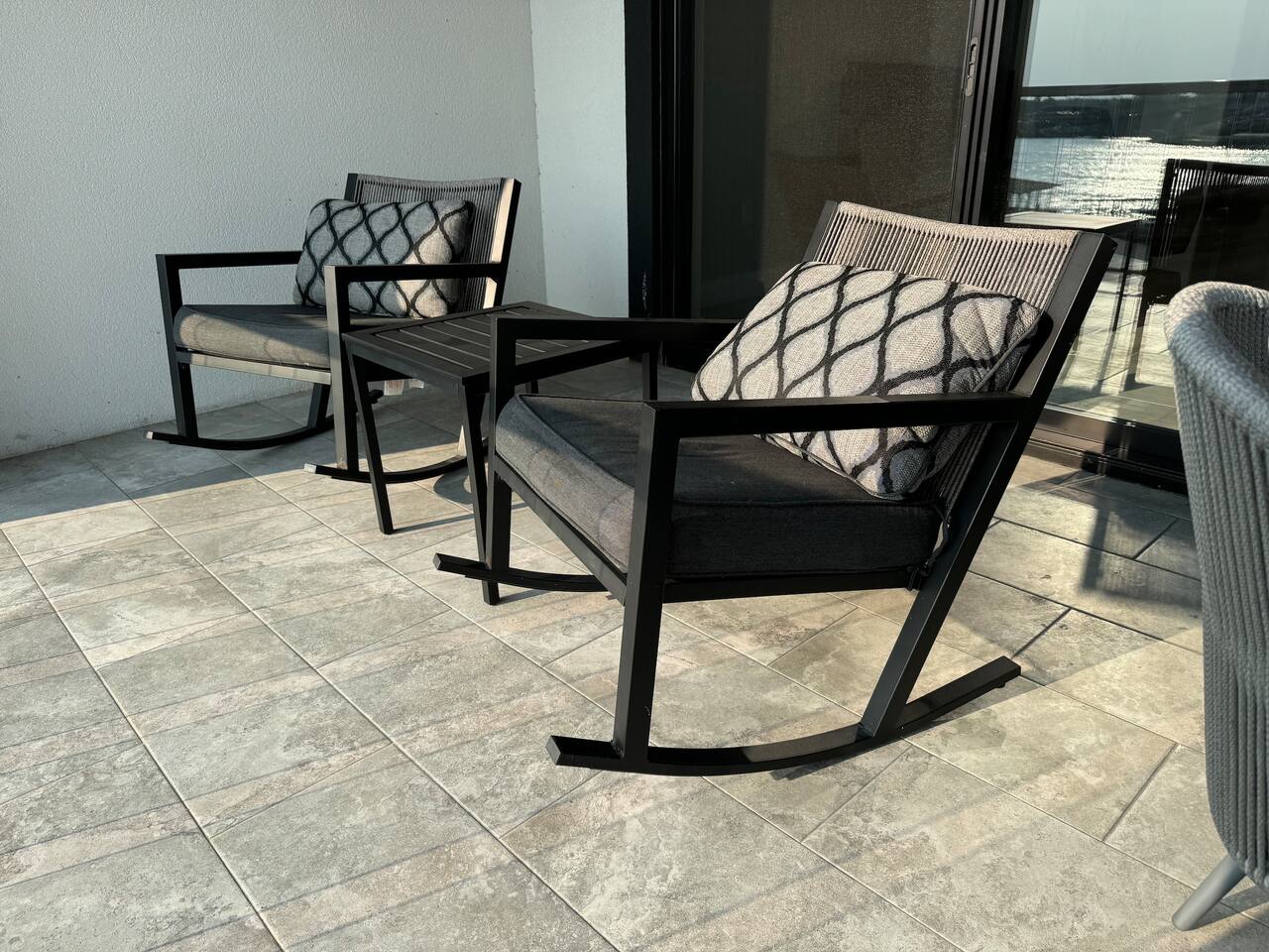Two rocking chairs