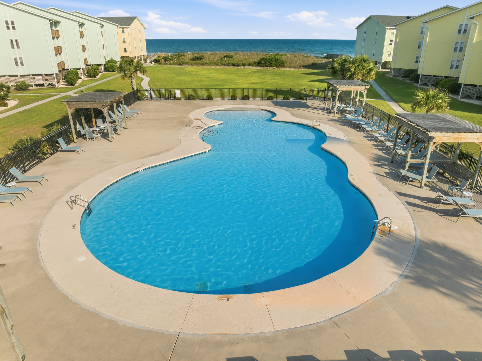 Sunshine, sparkling water, and ocean views—this is what vacation dreams are made of.