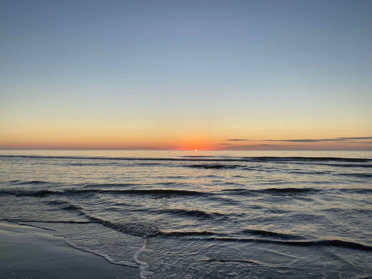 Breathtaking sunrises.