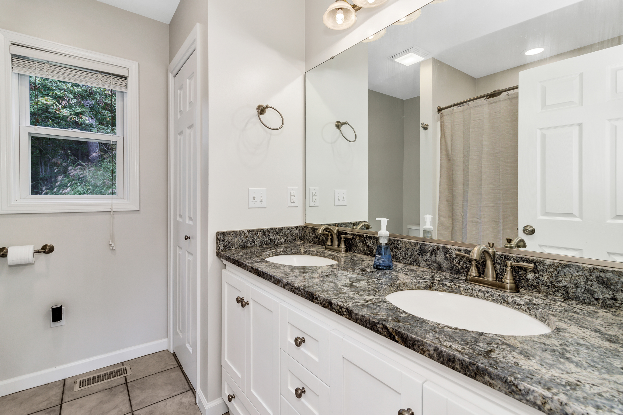 Double Vanity in Primary Bathroom Ensuite