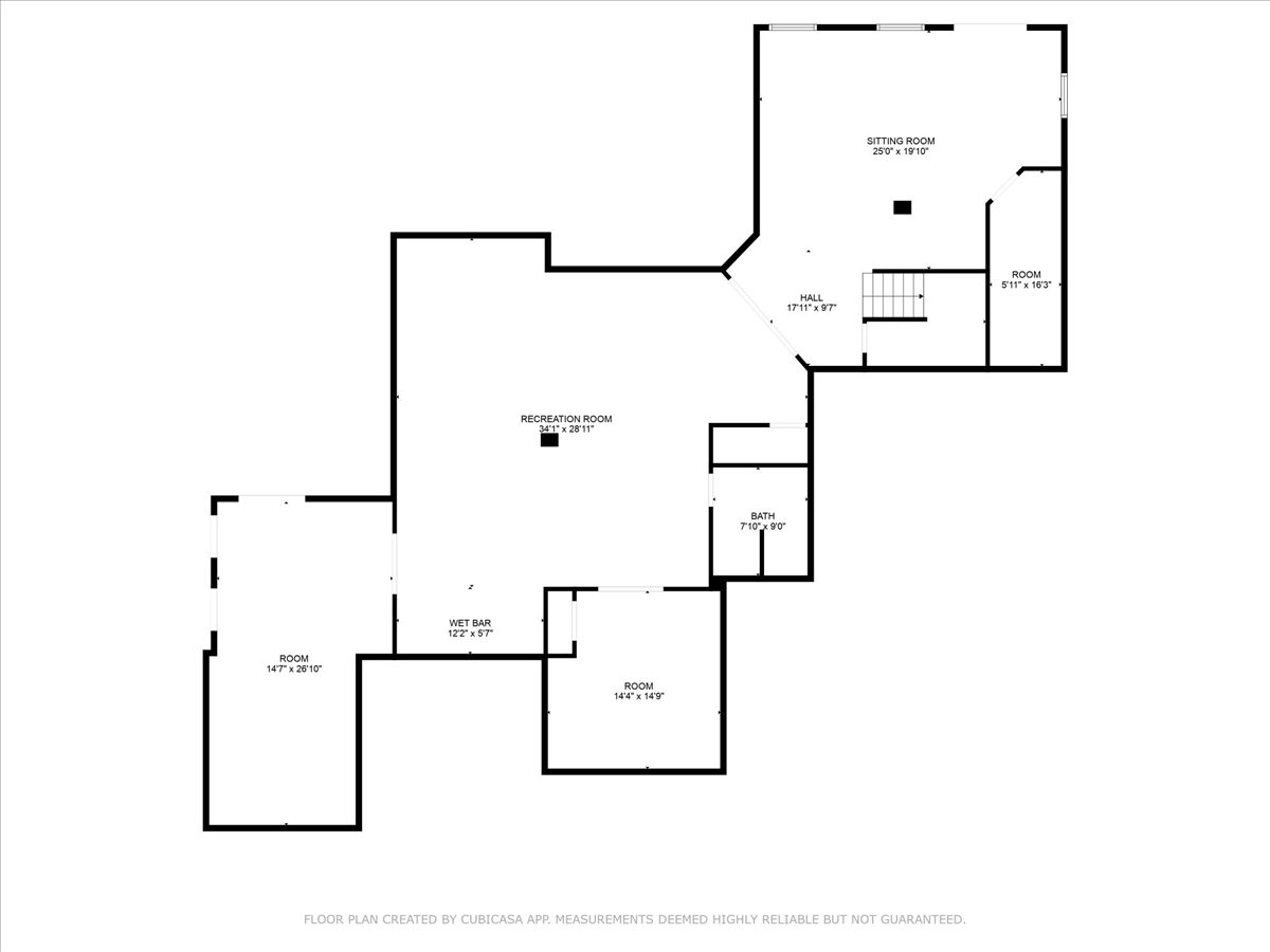 Basement Level Floorplan