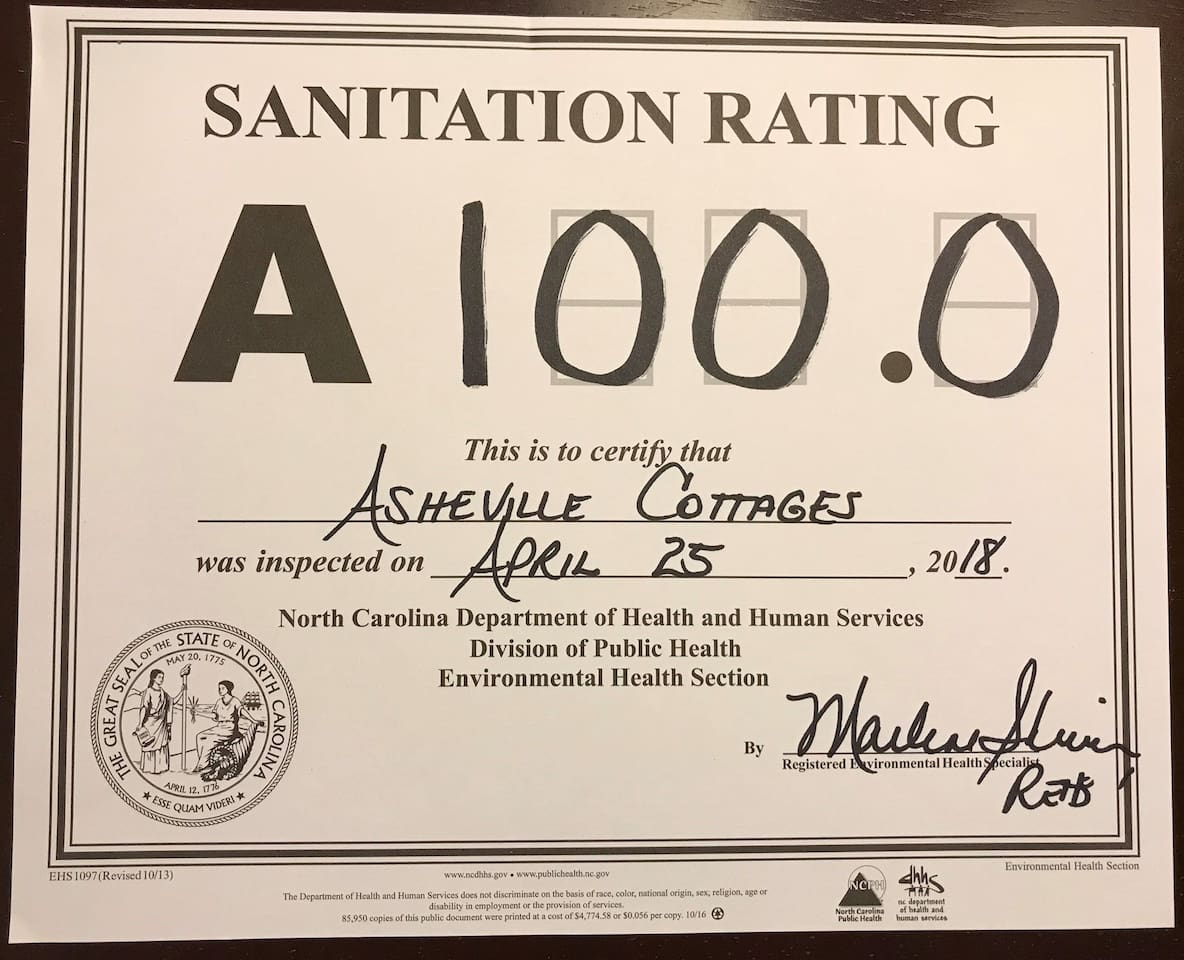 Please Do Not Stay Anywhere That Does Not Have a 100% Rating