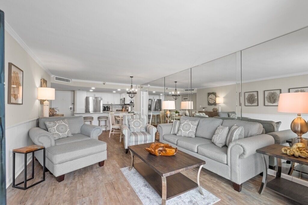 Updated with a coastal vibe