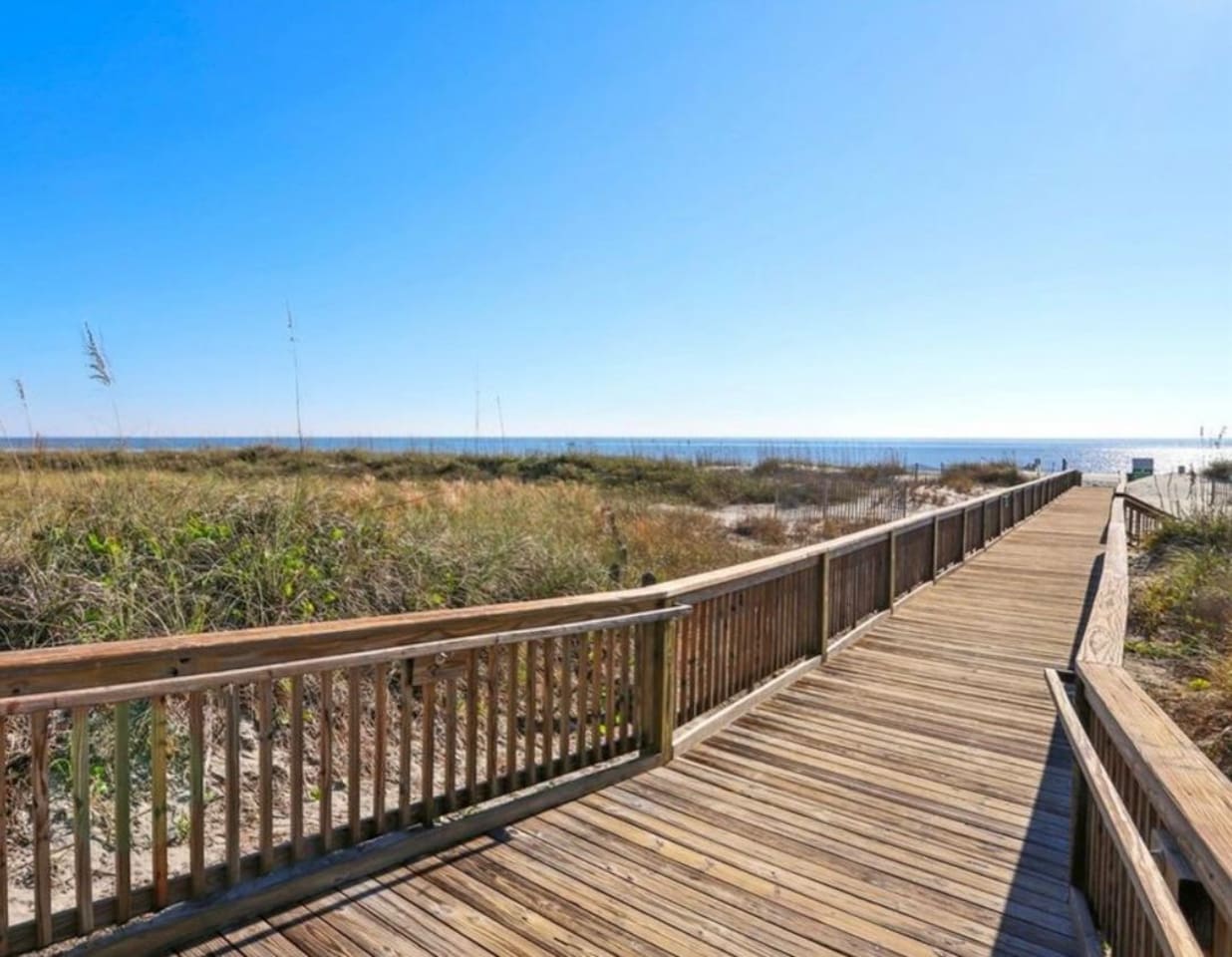 Boardwalk to the beach