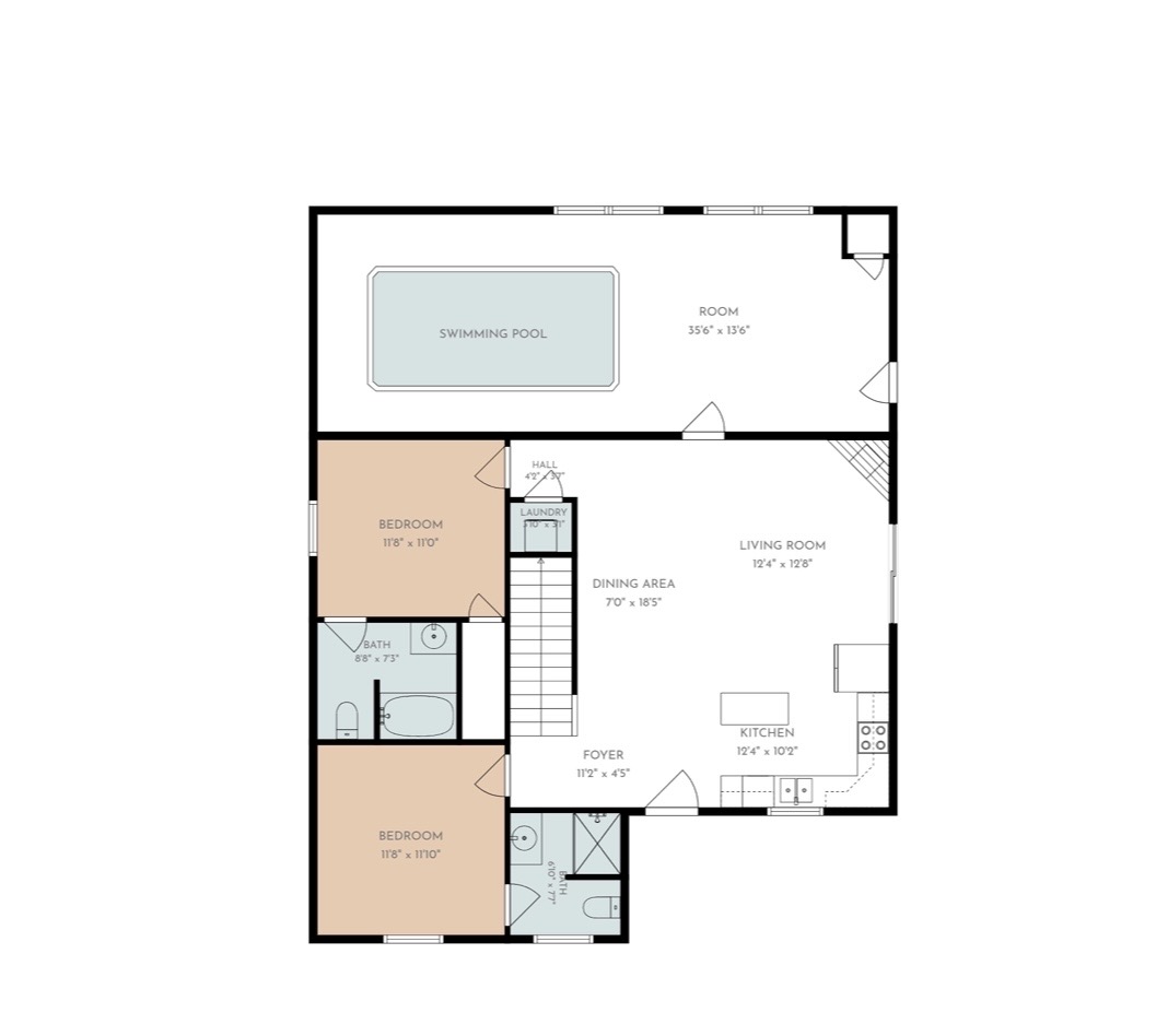1st floor layout